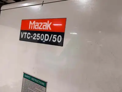 2001 Mazak VTC-250D/50 Vertical Machining Centers | Toolquip, Inc. (3)