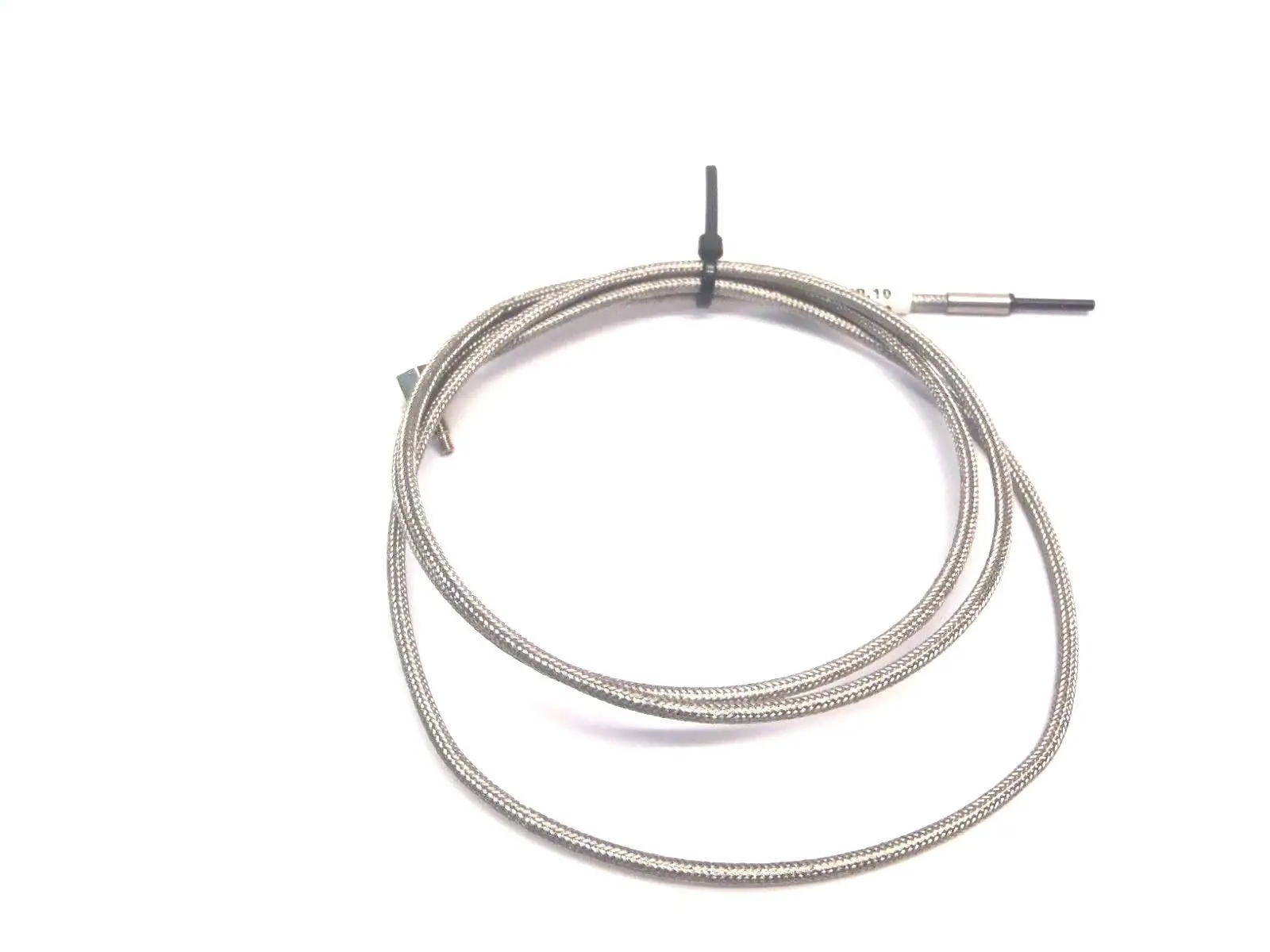 USED KEYENCE 3' STAINLESS TRANSMISSIVE FIBER OPTIC SENSOR