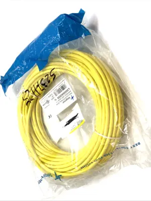 NEW TELEGÄRTNER CAT6A S/FTP RJ45 PATCH CABLE 20 M YELLOW LSZH 100009131