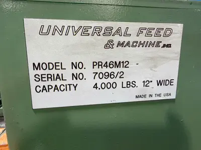 Used 2022 FEEDLEASE CORPORATION PR46M12 Material Handling (misc) Ohio US | HGR 24 #1548211