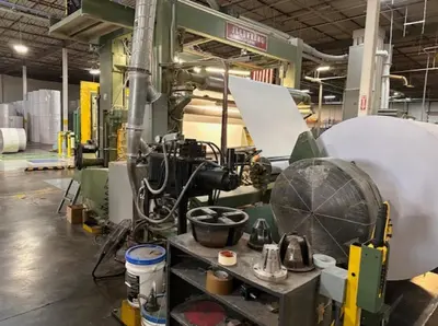 84" Jagenberg Vari-Dur - Two drum Slitter/Winder