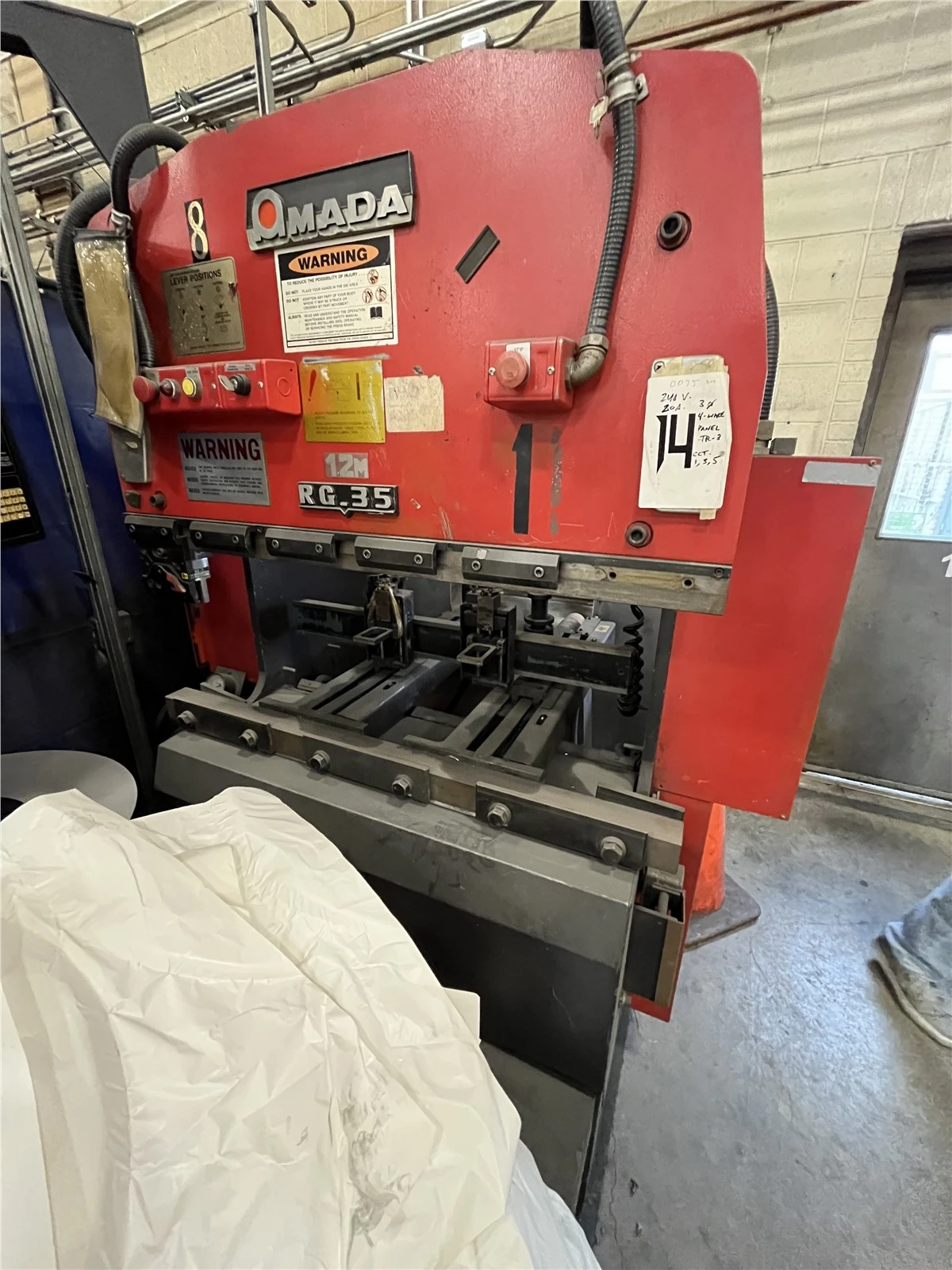 USED AMADA RG35S