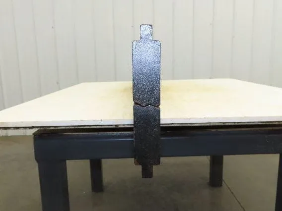 Press Brake Die Offset Z Bend 72-11/16" Long 130° V 7/16" W 3/32" D 1/2" Tang