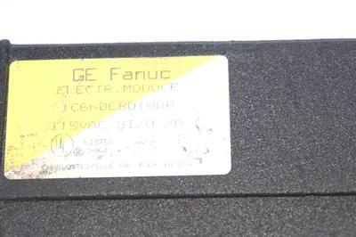 USED GE FANUC IC660EBD100B I/O MODULE