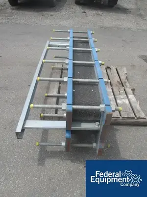 USED Polaris 358 Sq Ft Polaris Plate Heat Exchanger, 304 S/S, 100#
