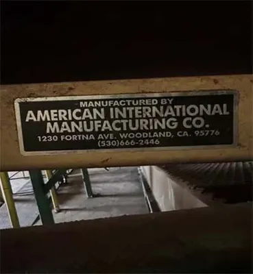 USED PECAN PROCESSING PLANT 40,000 LBS/HR