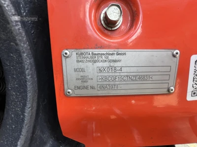 Used 2022 KUBOTA KX018-4 Crawler Excavators - Mini California US | Lillo Machinery #1403764