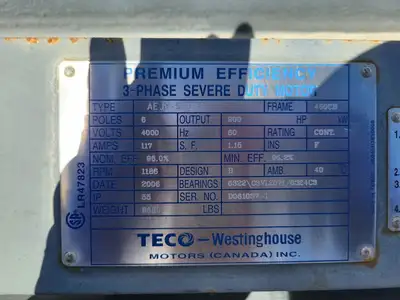 USED TECO-WESTINGHOUSE AEJH-SA001
