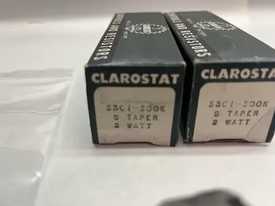 New | in-Stock CLAROSTAT 53C1-500K Miscellaneous Equipment (Electrical & Power) Ohio US | Surplus Asset Holdings #1455584