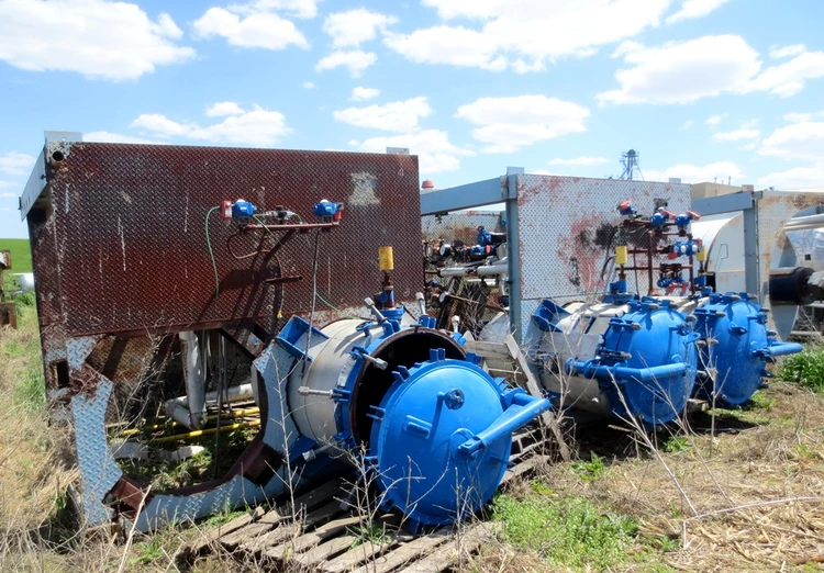 Used 2007 SHARPLEX VPLF Pressure Leaf Filters | Solutions 4 Manufacturing #943527