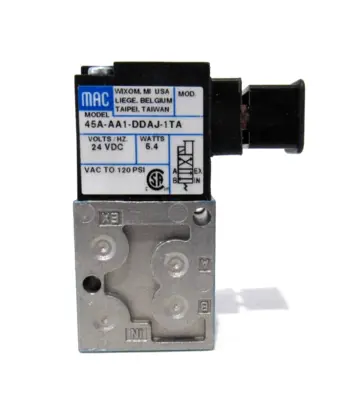 NEW MAC VALVES 45A-AA1-DDAJ-1TA SOLENOID VALVE 45AAA1DDAJ1TA