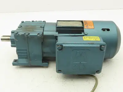 Sew Eurodrive R17 DFT71C4BMG05HR Gearmotor w/Brake .33Hp 230/460V 15.8:1 108rpm