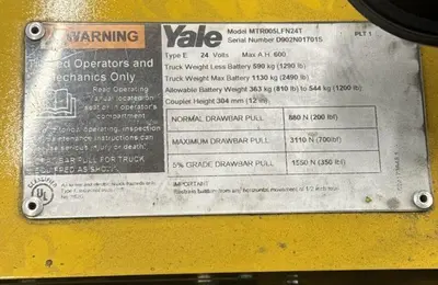Used YALE MTR005-F Electric Pallet Trucks Illinois US | Mitsubishi HC Capital America #1362869