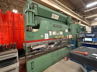 1997 CINCINNATI 135 CB II X 10 Fabricating Machinery, Press Brakes, Hydraulic | Holland Equipment Hunters, Inc. (2)