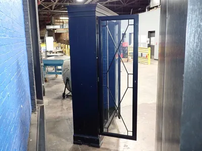Ethan Allen 24.5" X 13.4" X 73" Birkhouse Display Cabinet