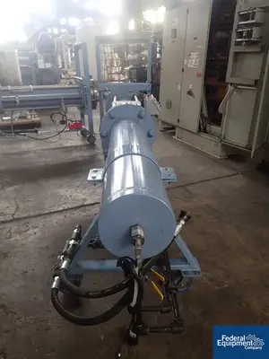 USED Ventura Hydraulic Fabricators 10" Ventura Hydraulic Fab Horizontal Ram Extruder