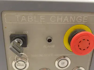 Sungjin Tech TOP Table Change Control Panel 24V Backlight E-Stop Pushbutton