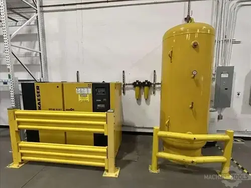 Used 2018 KAESER SFC 30ST Rotary Screw & Sliding Vane Air Compressors Illinois US | Perfection Global, LLC. #1340168