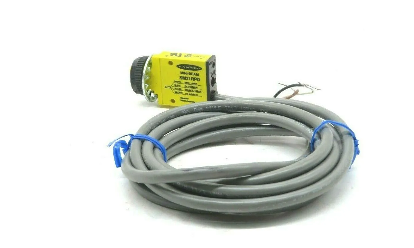 NEW BANNER SM31RPD MINI BEAM SENSOR
