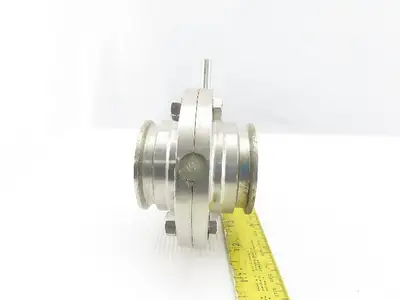 2" Stainless Steel Sanitary Butterfly Valve
