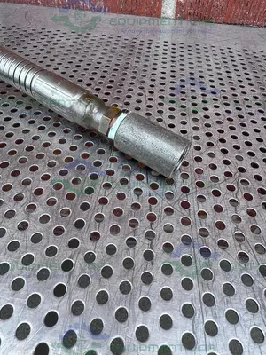 Unbranded 168" Stainless Steel Hose w/ Male to Female Threaded Fitting
