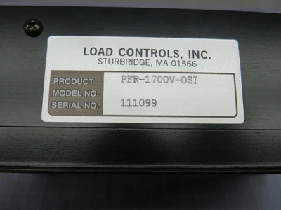 Used LOAD CONTROLS _UNKNOWN_ Motor Controllers | OCO Industrial #1658533