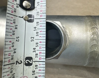 PREOWNED- MFF Flow Meter Flow Tube 2-150-B16 SA/A182 F316/316L 40S 326390