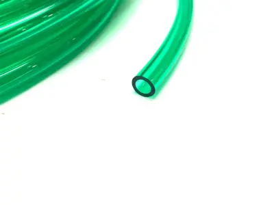USED SMC POLYURETHANE TUBING GREEN, 12MM LOT OF 3 POUNDS