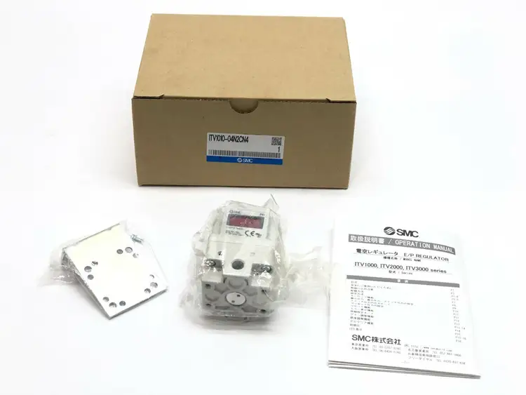 New | in-Stock SMC ELECTRO PNEUMATIC REGULATOR Air Pressure Regulators | Maverick Industrial Sales #1104040
