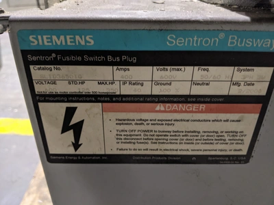 USED SIEMENS SLID3650IG