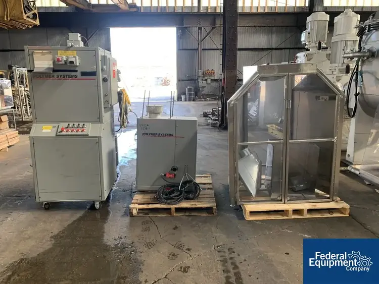 Used Hosokawa 5 HP Hosokawa Polymer Systems Granulator, Model 20/12 RO Granulators Ohio US | Federal Equipment Company #130208