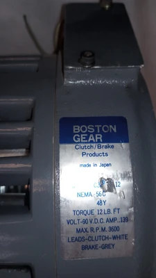 USED Boston Gear Incom CBC56-12