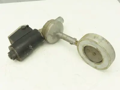 Krom Schroder MB 7NQ3  4" Wafer Butterfly Valve w/Solenoid Actuator 120VAC DN100
