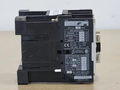 Used ALLEN-BRADLEY 100-A09ND3 Switchgears British Columbia CA | Lenmark #241324
