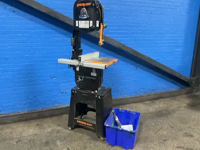 Used 2016 GRIZZLY G0555LANV Woodworking Vertical Band Saws Ohio US | HGR 24 #1345446