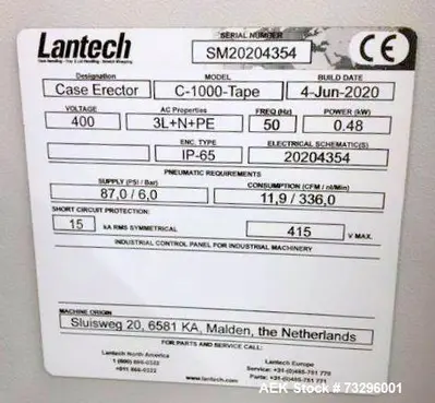 USED LANTECH C-1000