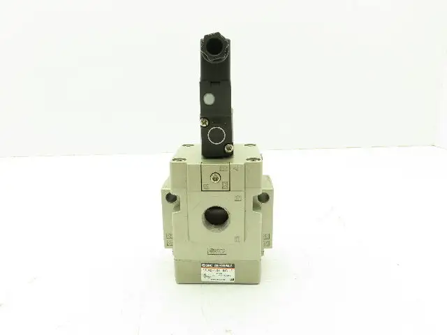 SMC VG342-5DZ-04A-E 3 Port Pilot Poppet Solenoid Valve 24 Volt DC Coil