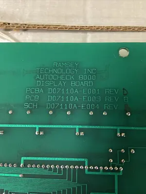 USED RAMSEY TECHNOLOGY PCBA D07110A-E001