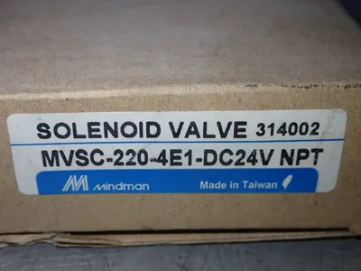 New | in-Stock MINDMAN MVSC2204E1 Valves/Fittings | HGR 24 #732369