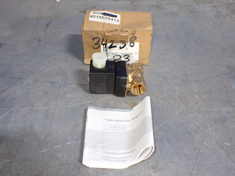 New | in-Stock BURKERT 6213EV A 13 NBR M5 Solenoid Valves Ohio US | HGR 24 #1132189