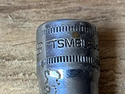 Snap On#FTSM8LE - 8MM Triple Square, 3/8” Dr., 3.5”LONG, Socket Driver-USA-NEW-