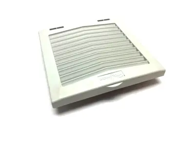 USED HOFFMAN NVENT HG FILTER FAN EXHAUST GRILLE IP54 LIGHT GRAY