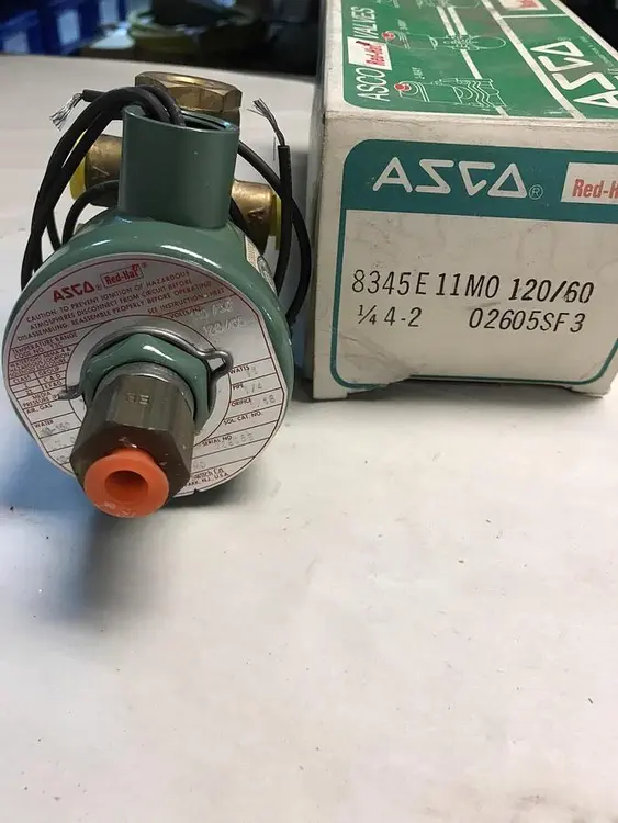 New | in-Stock ASCO 8345E11M0 Solenoid Valves Ohio US | Surplus Asset Holdings #1234271