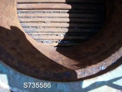 Heat Exchanger, Shell & Tube, 475 SF, C/st And Copper, #S735586