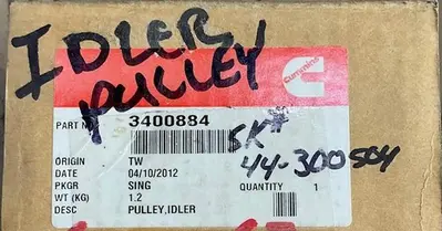 Cummins Idler Pully PN 3400884