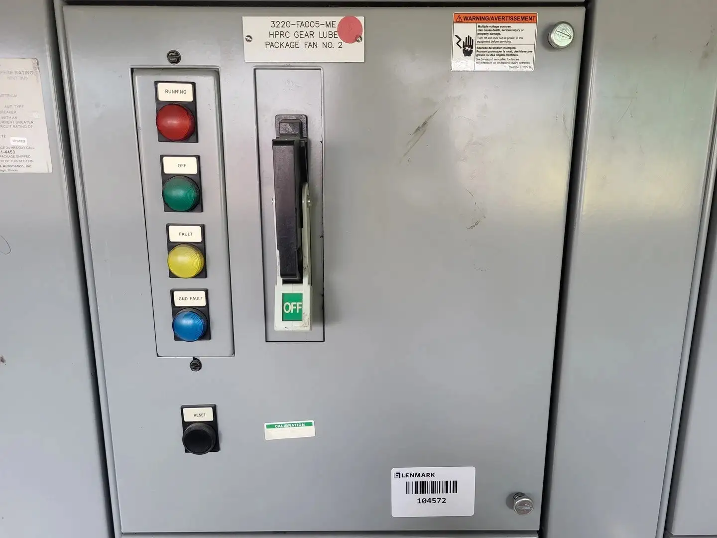 Full Voltage Non-Reversing MCC Bucket Size 1