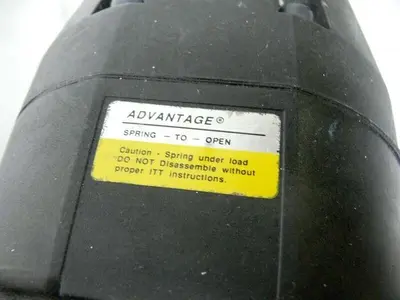 USED ITT PURE-FLO DIAPHRAGM ACTUATOR 2" & 3" SANITARY W/ CONOFLOW GT2108ED TRANSDUCER
