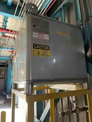 290 gallon stainless steel hopper