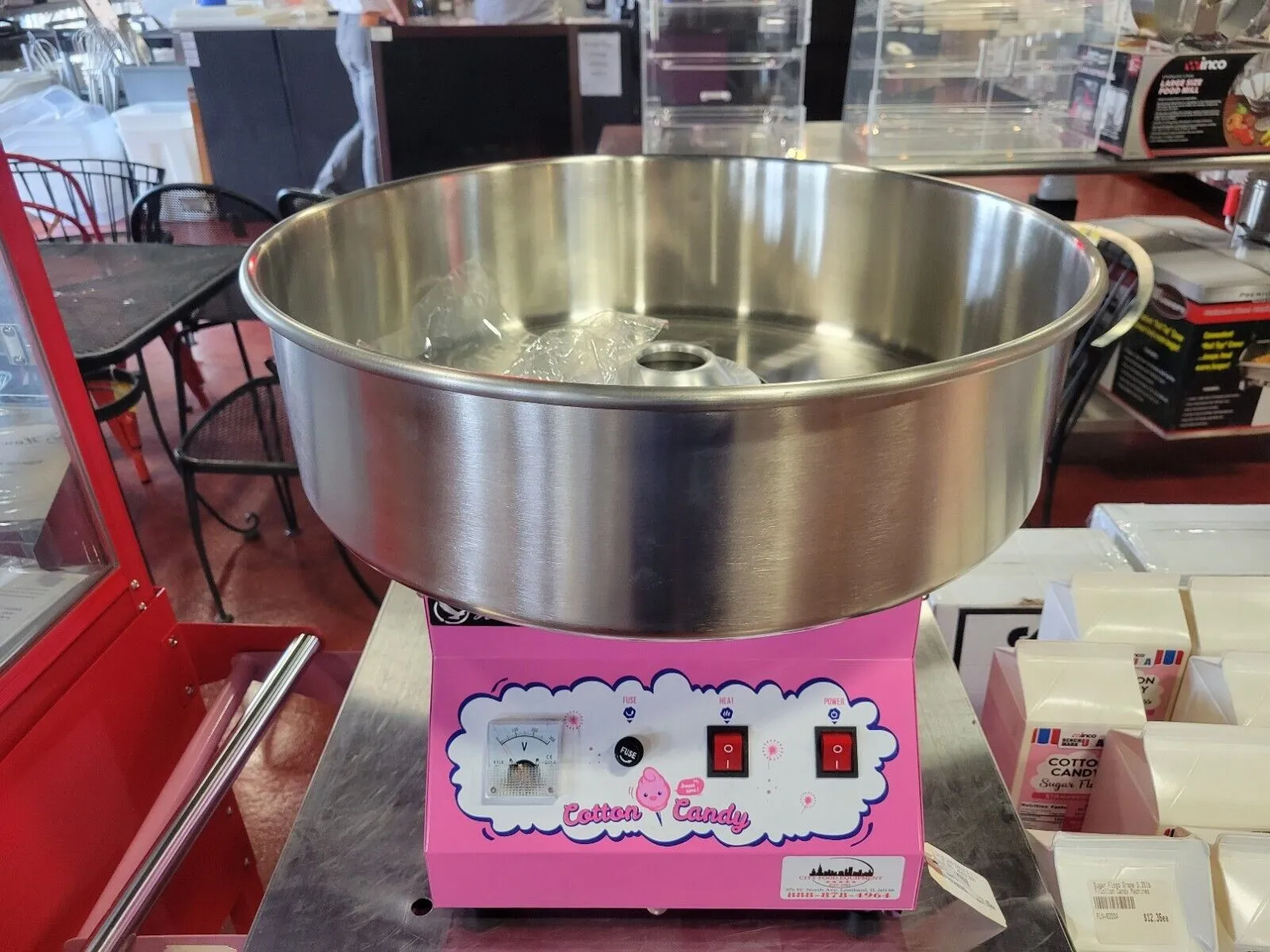 Hawk Cotton Candy Machine & Electric Candy Floss Maker Tabletop