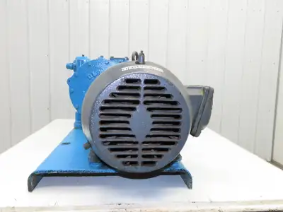 Blackmer XLW3F 3" Sliding Vane Pump Positive Displacement 10Hp 230/460V LH Inlet